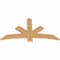 Ekena Millwork Alberta Smooth Timber Gable Bracket, Western Red Cedar, 60"W x 32"H x 1 1/2"D x 5 1/2"F, 13/12 Pitch GBW060X32X0206ALB00SWR - alternate 2